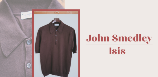 夏のクラシックなニットポロシャツ「ISIS」|John Smedley(ジョンスメドレー)