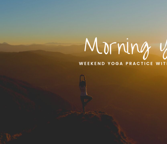 男性初心者でも簡単。まりこ先生に教わる週末の朝ヨガYoutube動画