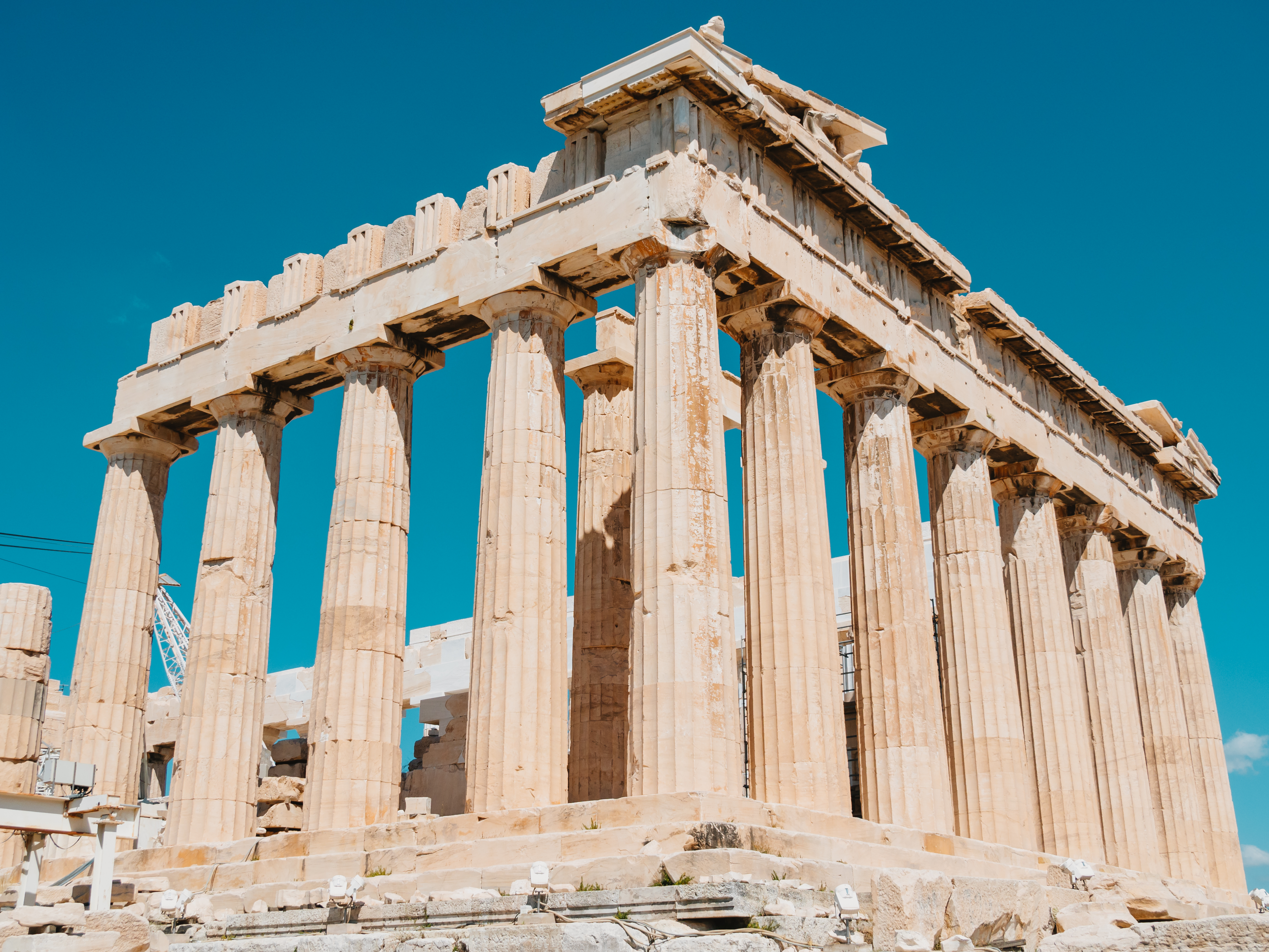 ギリシャの首都アテネを観光 アクロポリス パルテノン神殿 アテネ競技場 インドア人事のこだわり