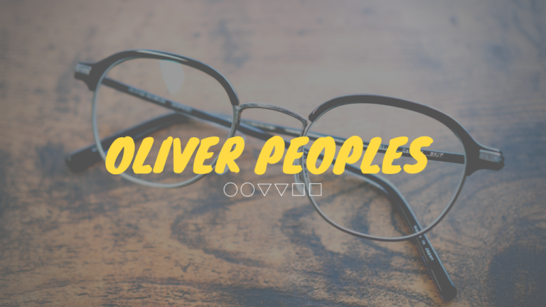 OLIVER PEOPLES(オリバーピープルズ)のメガネ「Canfield キャンフィールド BK/P」レビュー