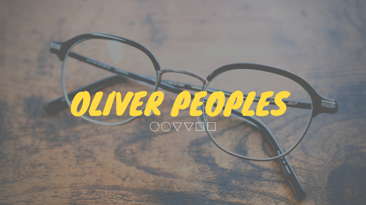 OLIVER PEOPLES(オリバーピープルズ)のメガネ「Canfield キャン 