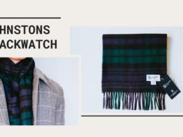 Johnstons（ジョンストンズ）｜1つは持っておきたいブラックウォッチのメンズマフラー