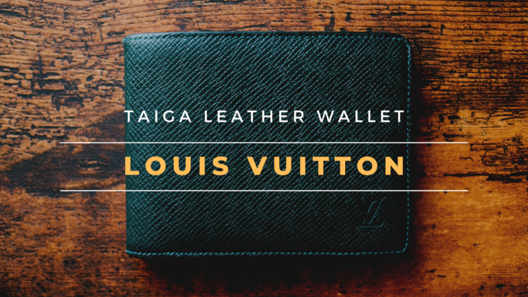 LOUIS VUITTON(ルイ･ヴィトン)｜父親から受け継いで10年。タイガ･レザー二つ折り財布
