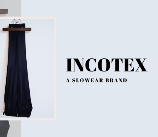 INCOTEX(インコテックス)|秋冬用のウールサキソニーパンツを購入レビュー