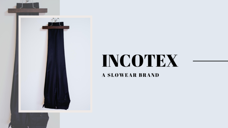 INCOTEX（インコテックス）｜秋冬用のウールサキソニーパンツを購入レビュー