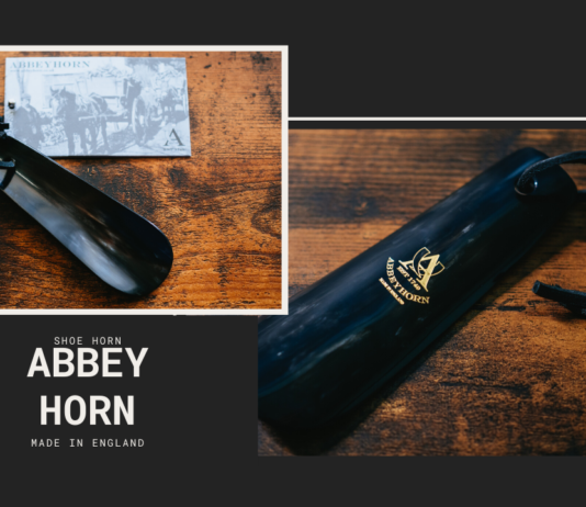 ABBEY HORN(アビホーン)|さりげない高級感。英国ブランドの水牛携帯靴べらを購入レビュー