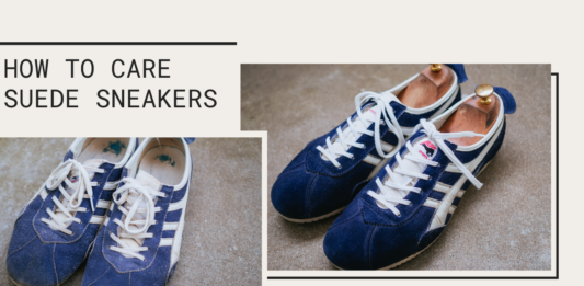 スエードスニーカーを復活させる!水洗い、栄養補給、色落ちの補色のフルメンテナンス