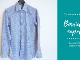 BORRIELLO(ボリエッロ)|着心地最高なハンドメイドのストライプシャツ