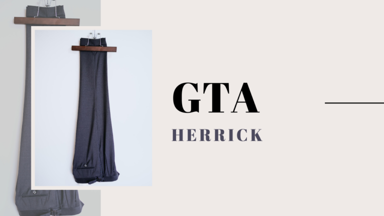 GTA(ジーティーアー)｜定番クラシックパンツ「HERRICK(エリック)」 購入レビュー