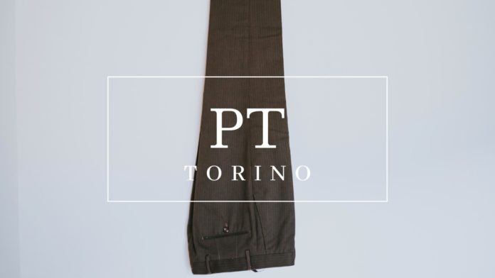 PT TORINO(ピーティートリノ)｜CHINO SLIM (FANTASIA) ストライプ柄チノパンを購入