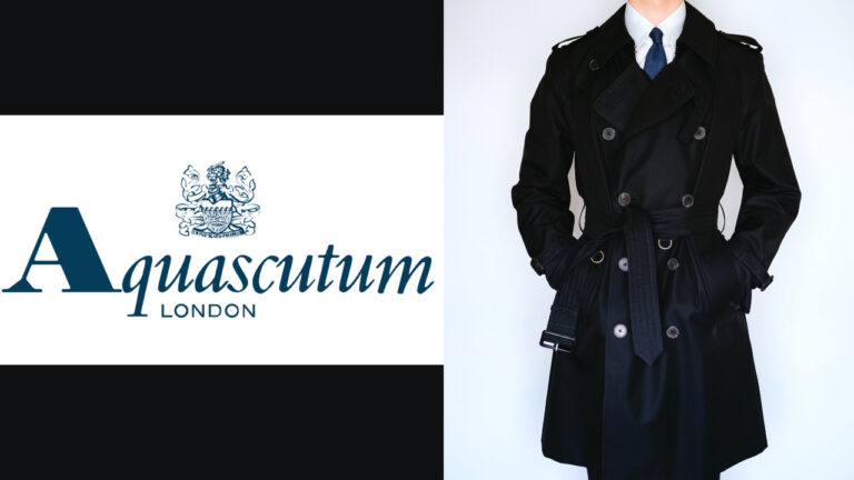 Aquascutum(アクアスキュータム)｜トレンチコート「PRINCEGATE(プリンスゲート) 」購入レビュー