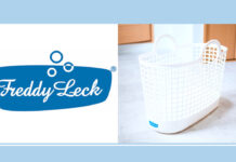 Freddy Leck(フレディ レック)｜お洒落シンプルな洗濯カゴ「ランドリーバスケット スリム 」