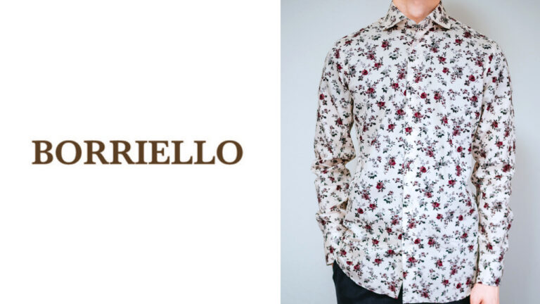 BORRIELLO(ボリエッロ)｜ハンドメイドのフラワープリント(花柄)シャツ購入レビュー