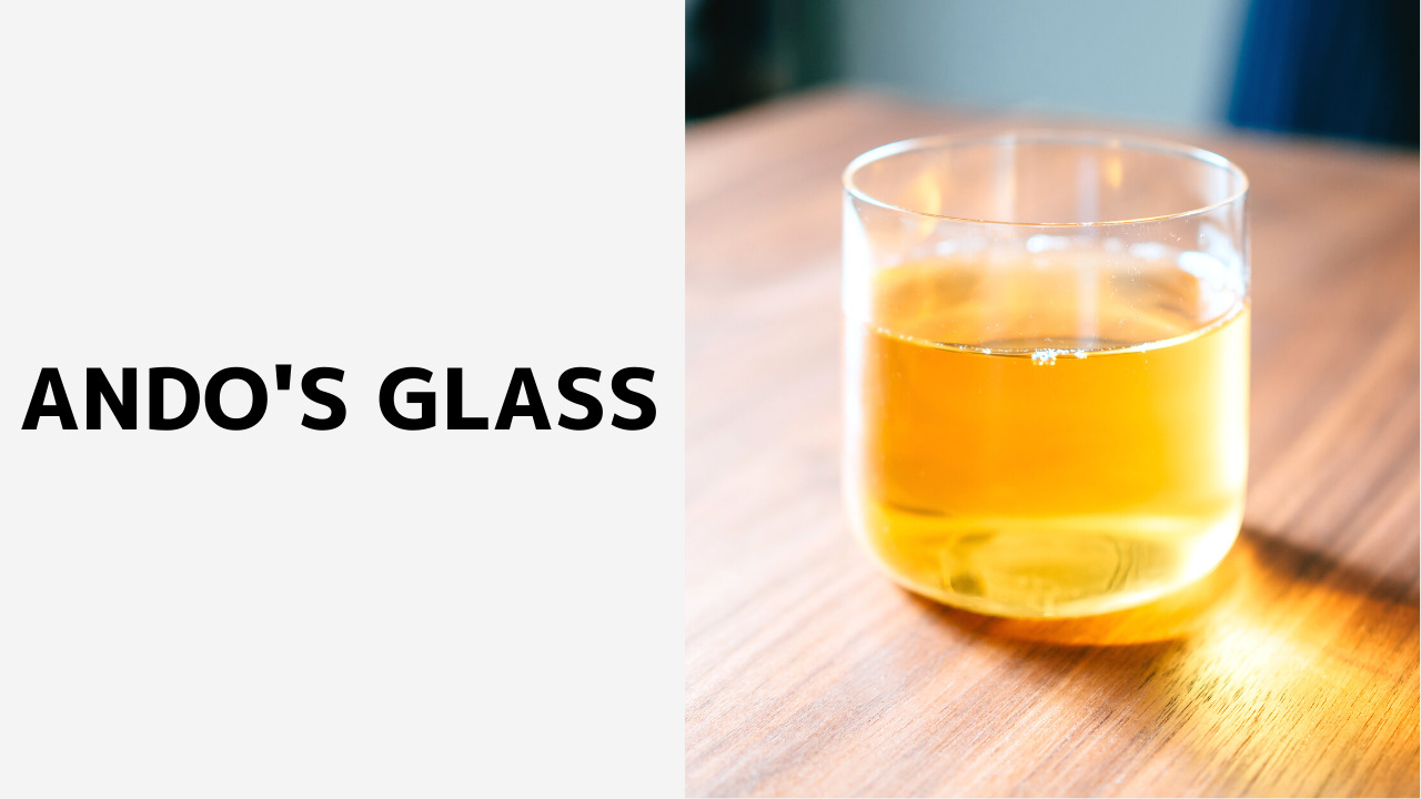 ANDO'S GLASS｜軽くて優しい口当たり。美しい佇まいのグラス　レビュー