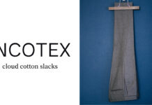 INCOTEX(インコテックス)｜ストレッチが効いた柔らかく暖かいクラウドコットンパンツ　レビュー