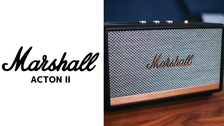【レビュー】Marshall(マーシャル)｜お洒落で高音質なBluetoothスピーカー「ACTON Ⅱ」