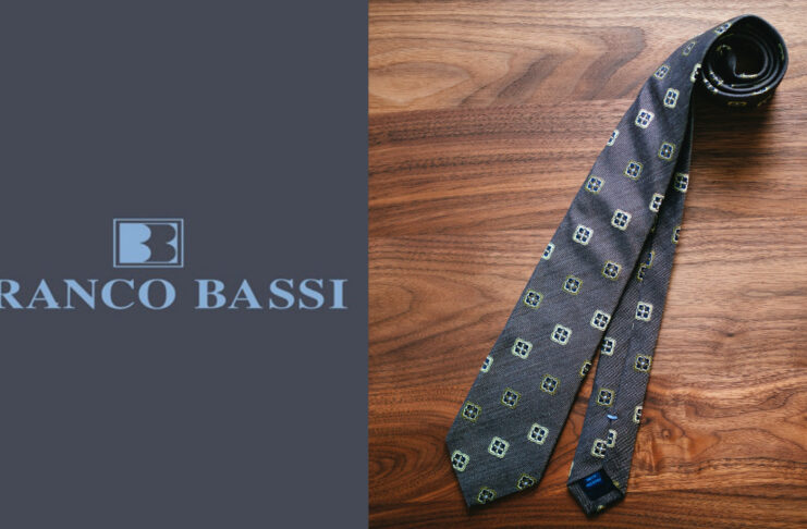 FRANCO BASSI(フランコ バッシ) ｜シルクジャカード小紋柄ネクタイ　レビュー