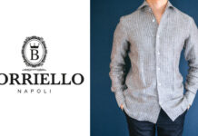 【レビュー】BORRIELLO(ボリエッロ)｜柔らかく肌触りの良いリネンストライプシャツ