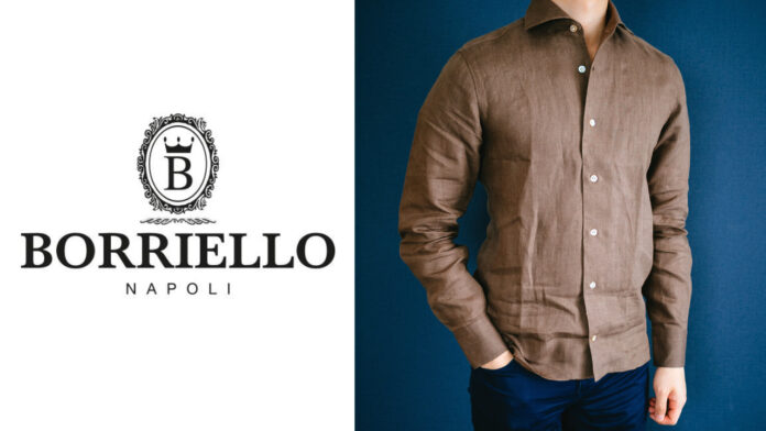 【レビュー】BORRIELLO(ボリエッロ)｜大人の色気。ブラウンリネンシャツ