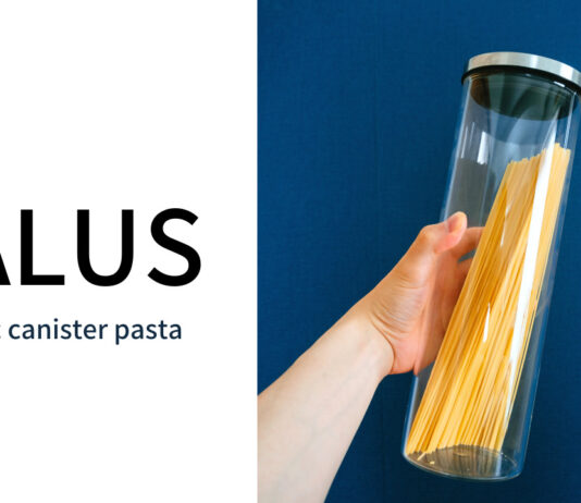 SALUS(セイラス)|お洒落な透明パスタ保存容器「スカンディック キャニスター パスタ」レビュー