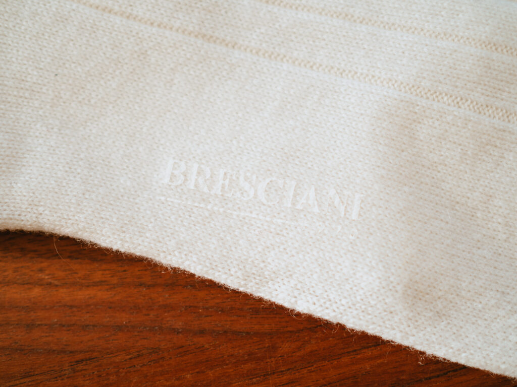 【レビュー】BRESCIANI(ブレッシアーニ)｜肌触りの良いウール100%のリブソックス