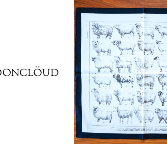 ASEEDONCLOUD(アシードンクラウド)|服好きに刺さる羊図鑑のシルクコットンハンカチ