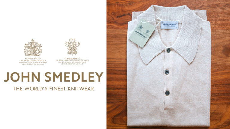John Smedley(ジョンスメドレー)｜ウール×コットンの新素材ニットポロ「CISIS」レビュー