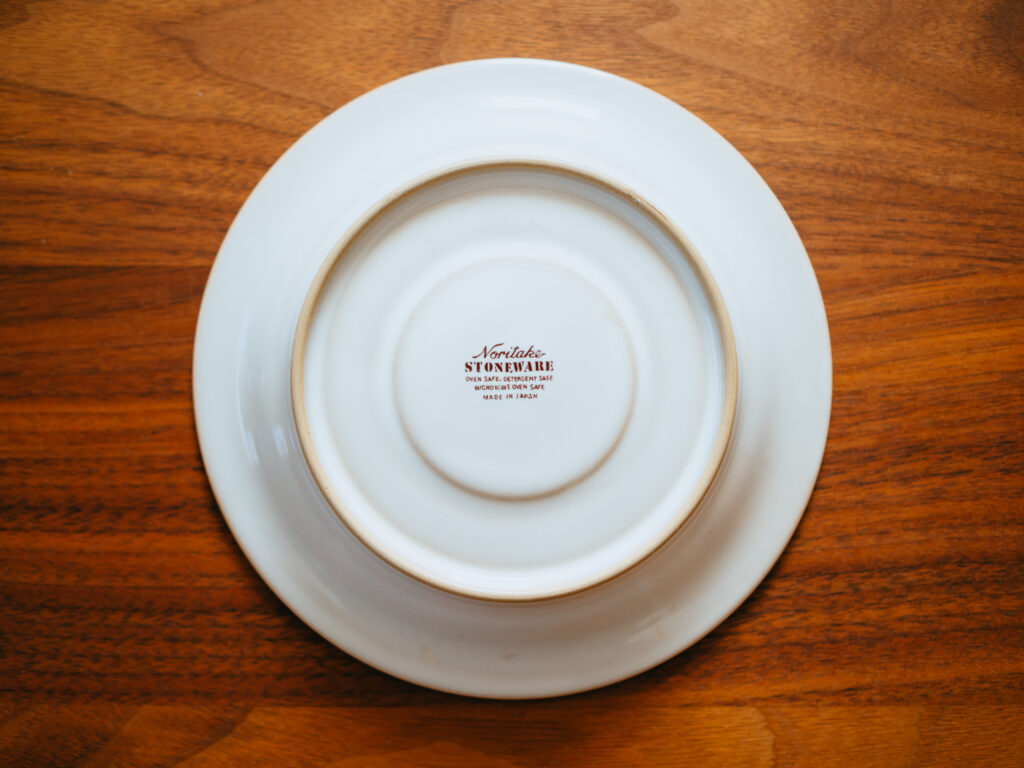 ヴィンテージ食器｜ノリタケのカップ＆ソーサー、パニョシン(PAGNOSSIN)のプレート皿