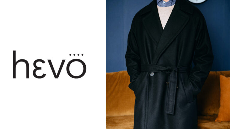 【レビュー】hevo(イーヴォ)｜ダブルブレストベルテッドコート「brindisi(ブリンディジ)」