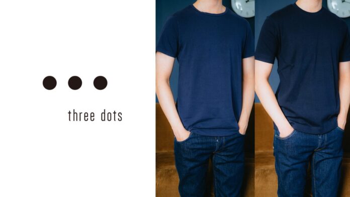 three dots(スリードッツ)｜クルーネックTシャツ「James」&　ニットTシャツ　レビュー