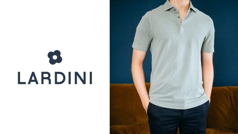 LARDINI(ラルディーニ)｜ジャージー鹿の子ポロシャツ　レビュー