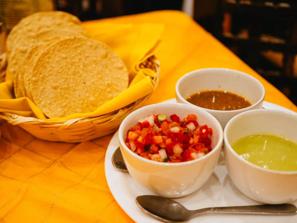 夕食：La Chata de Guadalajara