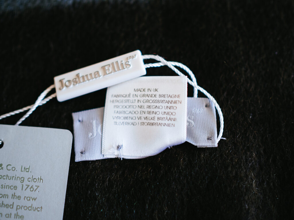 【レビュー】Joshua Ellis（ジョシュア エリス）｜ブロックチェック　カシミヤマフラー