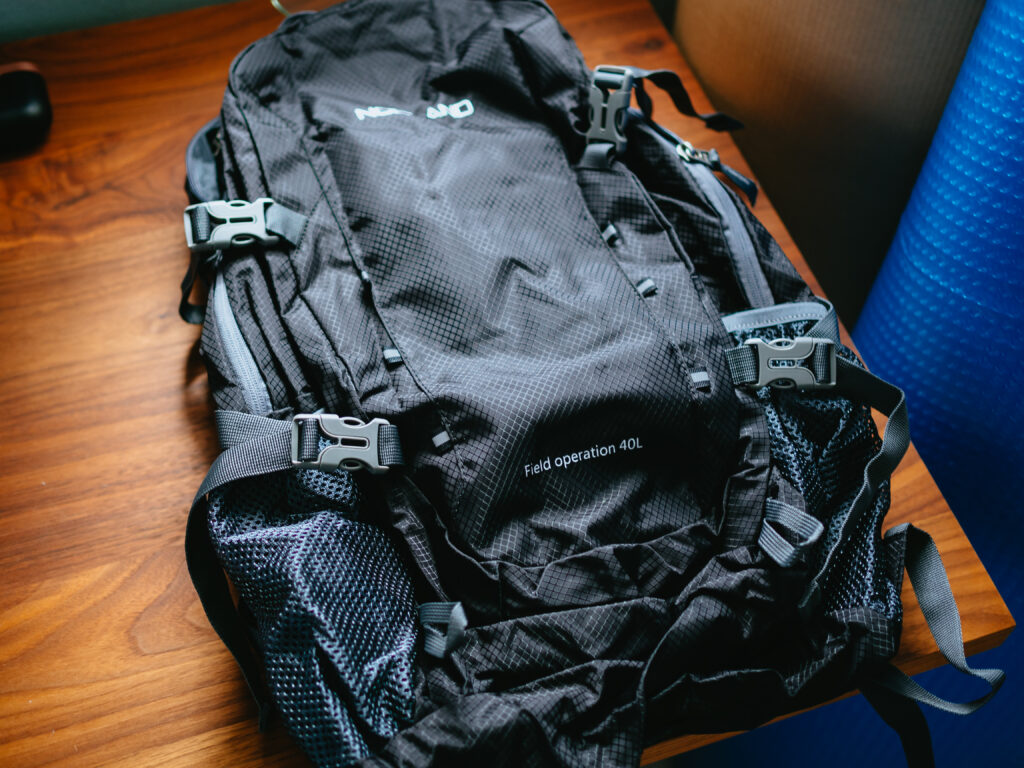 NODLAND　折りたたみ　アウトドアバックパック