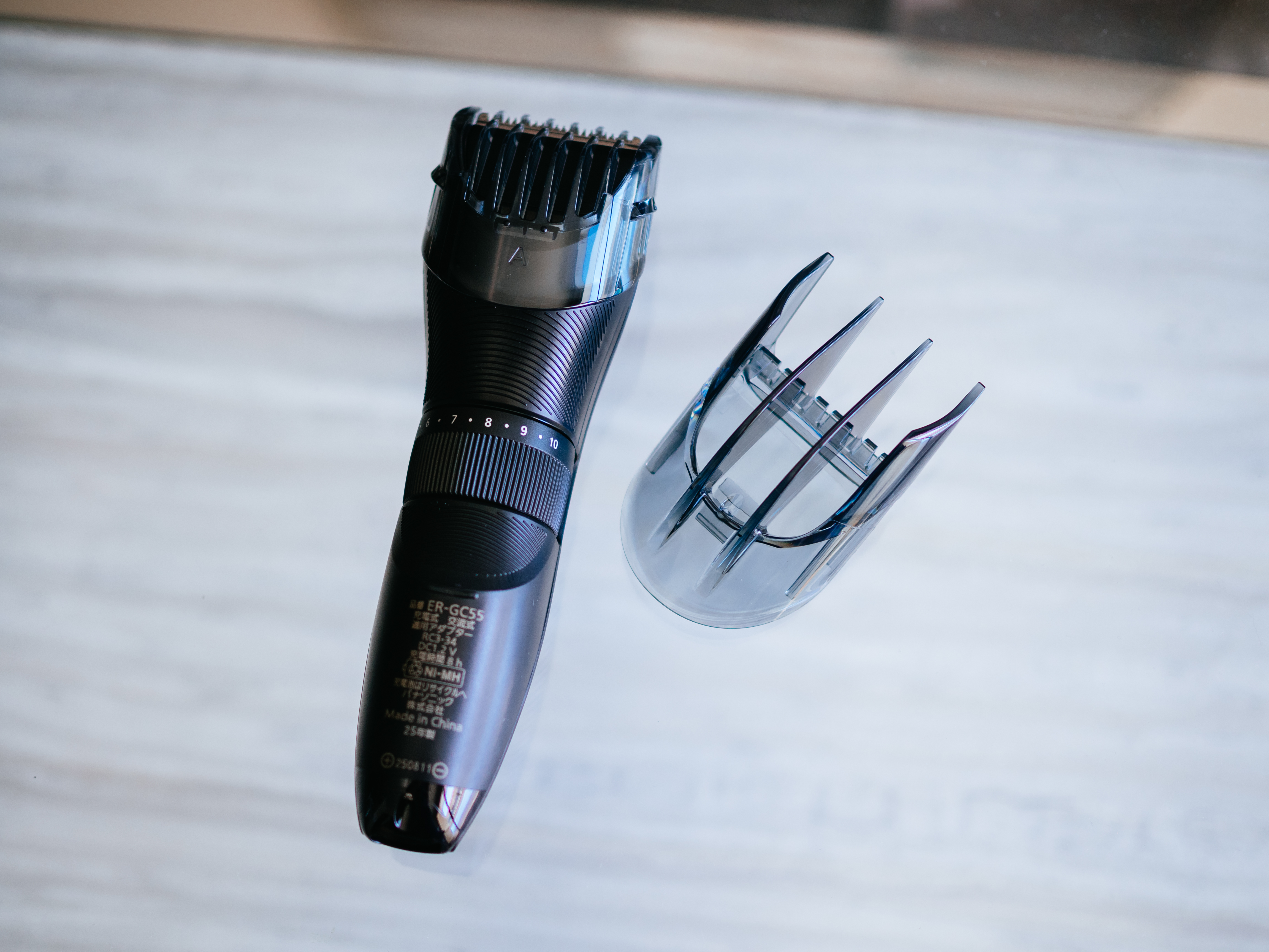 【レビュー】Panasonic(パナソニック)|電動バリカン「ER-GC55」で部分セルフカット