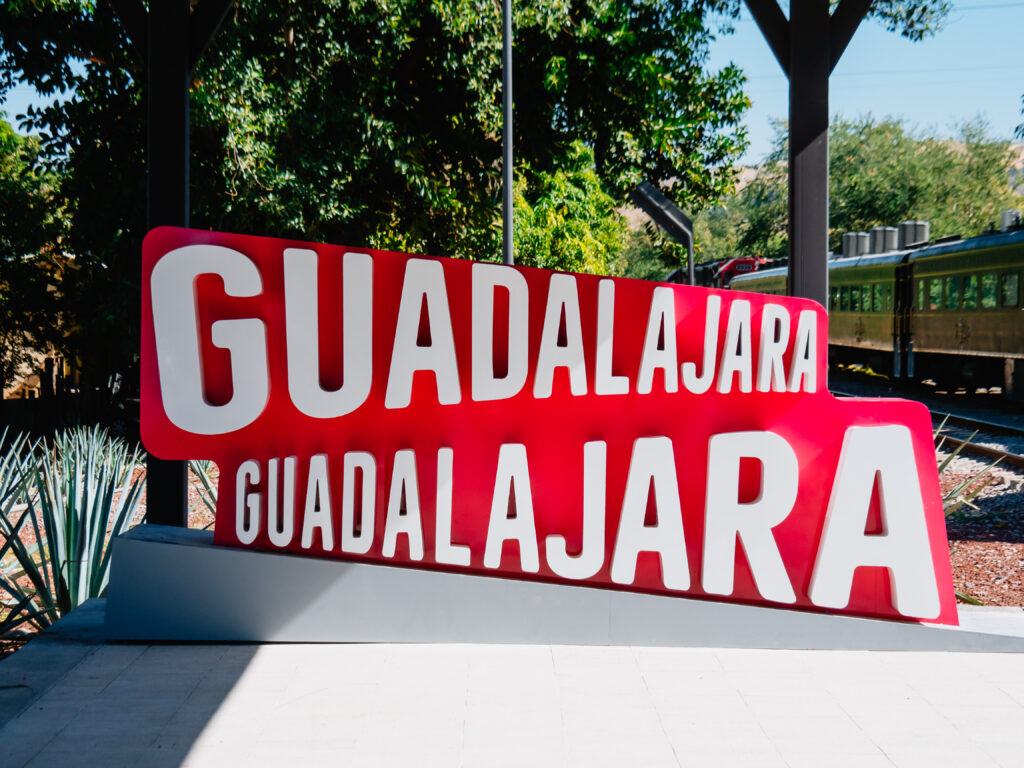 テキーラ村の鉄道駅(Estación de Ferrocarril de Tequila)