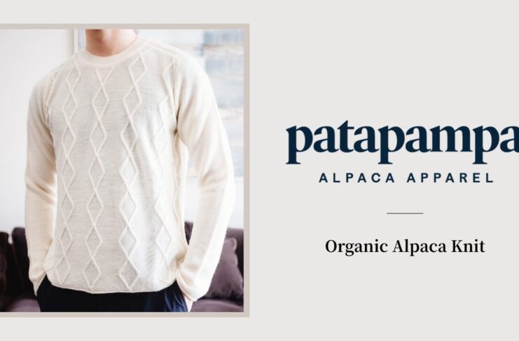 【レビュー】Patapampa(パタパンパ)｜肌触りの良いアルパカのクルーネックニット